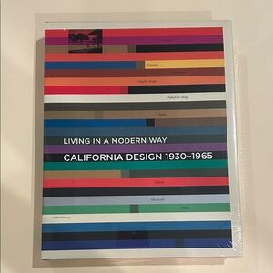 Living in a Modern Way: California Design 1930–1965 book NEW SEALED IN PLASTIC